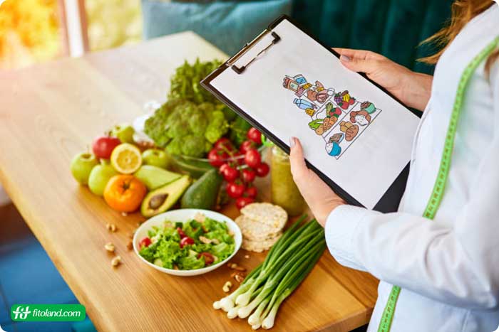 برنامه رژیم غذایی آنلاین اختصاصی زیر نظر متخصصین تغذیه