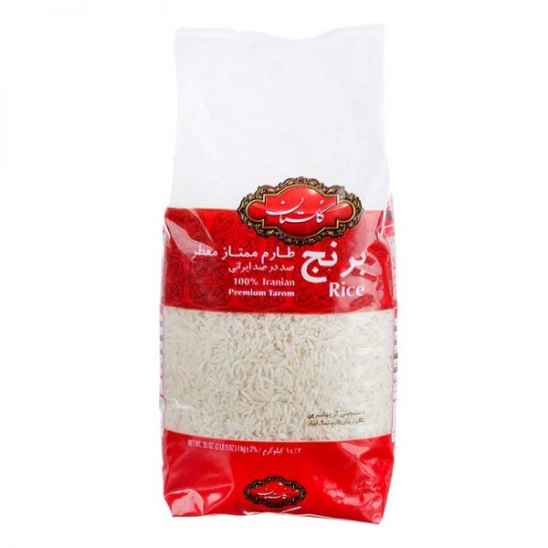 خرید و قیمت برنج طارم ممتاز گلستان 2.26 کیلویی